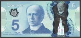 Canada 5 Dollars 2013
P# 106b; № HCK 1888818; UNC; Polymer