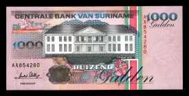 Suriname 1000 Gulden 1995
P141b; AX854280; UNC