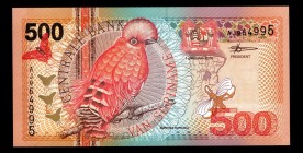 Suriname 500 Gulden 2000
P150; AJ964995; UNC