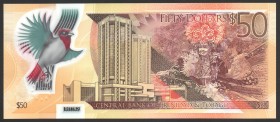 Trinidad and Tobago 50 Dollars 2015
P# 59; UNC; Polymer