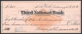 United States New York Third National Bank 100 Dollars 1883
XF