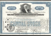 United States New York Central Railroad Company 100 Shares 1940
XF