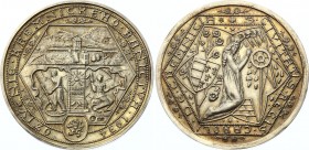 Czechoslovakia Silver Medal 1934 Reviving of the Kremnica Mines
Ag, 9.9g. 562 pieces were only minted in this weight and size. Oživeníe Kremnického B...