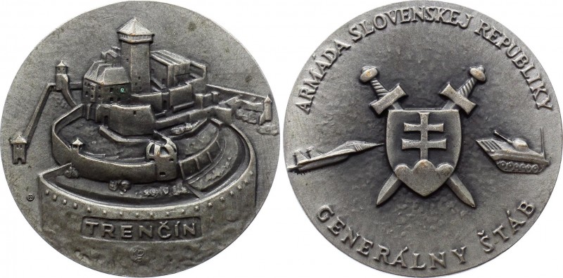 Slovakia Medal "General Staff - Army of the Slovak Republic, Trenčín"
87.06g 60...