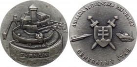 Slovakia Medal "General Staff - Army of the Slovak Republic, Trenčín"
87.06g 60mm; Generální štáb - Armáda Slovenské republiky, Trenčín