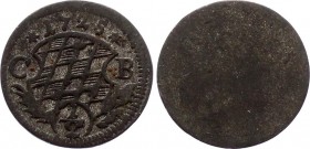 German States Bavaria 1/2 Kreuzer 1725 CB Rare!
Witt# 1702; Silver; Maximilian II. Emanue