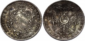 German States Nürnberg 1 Thaler 1678 SR
KM# 359; Silver; Obv: MONETA REIPVBL·NORIMBERG·1767· S· R· X·E·FEINE·M· Rev: IOSEPHVS II·D·G· ROM·IMP·SEMP·AV...