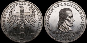 Germany 5 Mark 1955 F
КМ#114; Silver; Mintage 199.000; aUNC