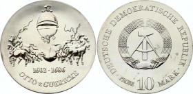 Germany 10 Mark 1977 (ND) Probe
KM# PR19; Silver; Mintage 6,000; 375th Birthday of Otto von Guericke; UNC