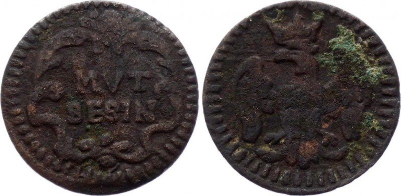 Italian States Modena Sesino 1706 -1737
Rinaldo d'Este, 1706-1737. Copper, 1g. ...