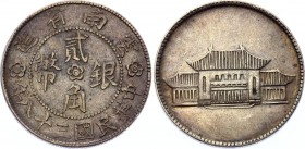 China Yunnan 20 Cents 1949 (38)
KM# 491; Silver 5.46g; XF