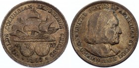 United States Half Dollar 1893 Columbian Exposition
KM# 117; Silver; AUNC