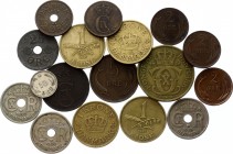 Denmark Lot of 17 coins
Scarce Pieces Included like: 5 Ore 1891, 5 Ore 1899, 2 Ore 1874 & 2 öre 1883
