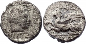 Ancient Greece Silver Pegasus 300 - 200 B.C.
Ancient Greece. Silver. Pegasus