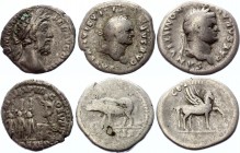 Roman Empire Lot of 2 Denarius 79 -170 A.D.
Rome Empire, lot of 2 denrius