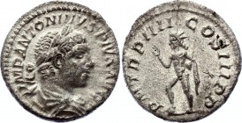 Roman Empire Denarius Caracalla 210 A.D.
Denarius