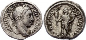 Roman Empire Denarius Alexander Severus Liberitas 222 -235 A.D.
RIC 148, BMC 3, C 108a Denarius Obv: IMPCMAVRSEVALEXANDAVG - Laureate, draped and cui...