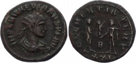 Roman Empire AE - Bronze 285 - 305 A.D.
Maximianus; Emperor of the Roman Empire; 3.3 grams, 29 mm. VF.