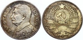 Russia - USSR Medal "J.V.Stalin 1879-1953"
Silver 14.73g 34mm