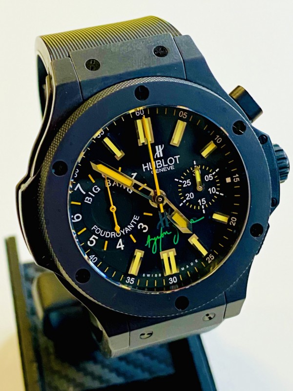 Hublot Big Bang Ayrton Senna LE RARE
Reference number: 315.CL.1129.RX / Brand: ...