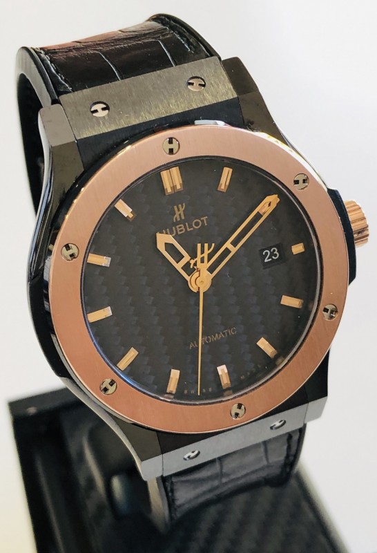 HUBLOT CLASSIC FUSION CERAMIC KING GOLD
Reference number: 542.CO.1781.RX / Bran...