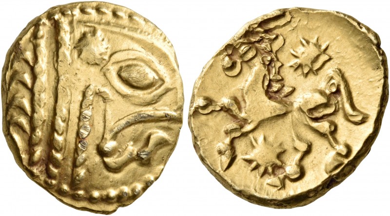 Northeast Gaul 
Veliocassi. 2nd quarter of the 1st century BC. Stater (Gold, 18...