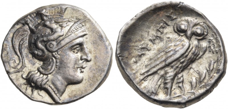Calabria 
Tarentum. Circa 240-228 BC. Drachm (Silver, 15.5 mm, 3.08 g, 12 h), s...