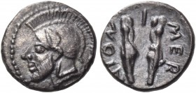 Sicily 
Himera. Circa 470-450 BC. Litra (Silver, 10 mm, 0.70 g, 6 h). Bearded male head to left, wearing crested helmet with raised ear guard. Rev. Ι...