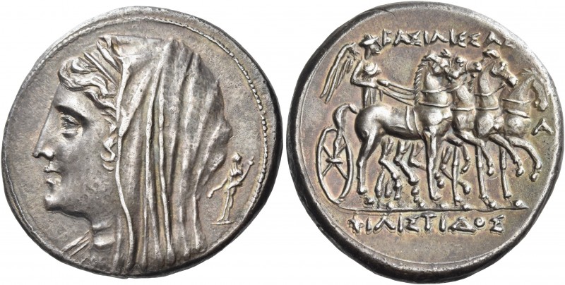 Sicily 
Syracuse. Philistis, wife of Hieron II, 275-215 BC. 16 Litrai (Silver, ...