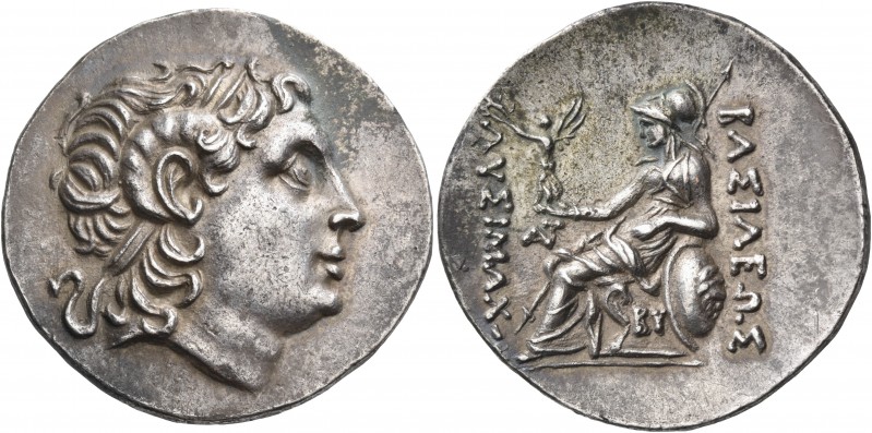 Kings of Thrace 
Lysimachos, 305-281 BC. Tetradrachm (Silver, 32 mm, 16.83 g, 1...