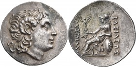 Kings of Thrace 
Lysimachos, 305-281 BC. Tetradrachm (Silver, 32 mm, 16.83 g, 12 h), struck posthumously, Byzantion, c. 220/200. Diademed head of Ale...