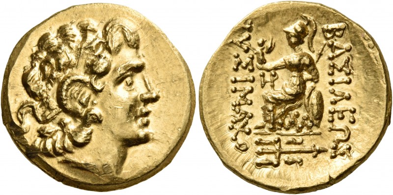 Kings of Thrace 
Lysimachos, 305-281 BC. Stater (Gold, 20 mm, 8.31 g, 12 h), st...
