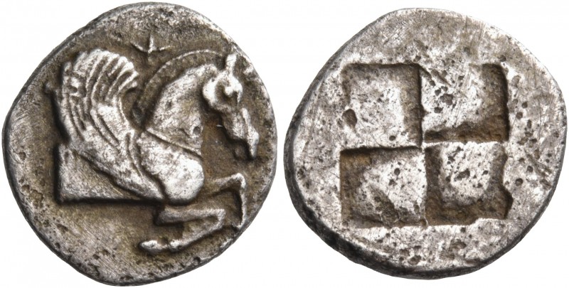 Macedon 
Argilos. Circa 495-478/7 BC. Hekte or Sixth Stater (Silver, 15 mm, 2.1...