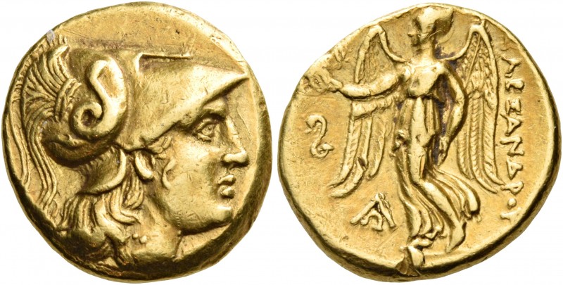 Kings of Macedon 
Alexander III ‘the Great’, 336-323 BC. Stater (Gold, 18 mm, 8...
