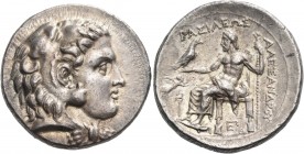 Kings of Macedon 
Alexander III ‘the Great’, 336-323 BC. Tetradrachm (Silver, 28 mm, 17.18 g, 10 h), struck under Philip III, Tarsos, c. 323-317. Hea...