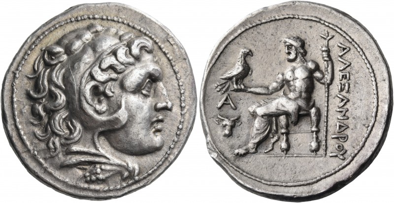 Kings of Macedon 
Alexander III ‘the Great’, 336-323 BC. Tetradrachm (Silver, 3...