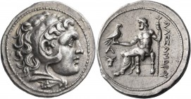 Kings of Macedon 
Alexander III ‘the Great’, 336-323 BC. Tetradrachm (Silver, 30 mm, 17.05 g, 5 h), struck posthumously, uncertain mint in Greece or ...