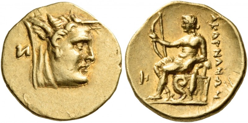 Akarnania 
Federal Coinage (Akarnanian Confederacy). Circa 250 BC. Quarter Stat...