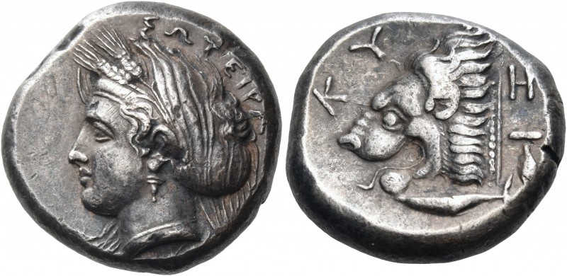 Mysia 
Kyzikos. Circa 390-341/0 BC. Tetradrachm (Silver, 22 mm, 15.66 g, 5 h). ...