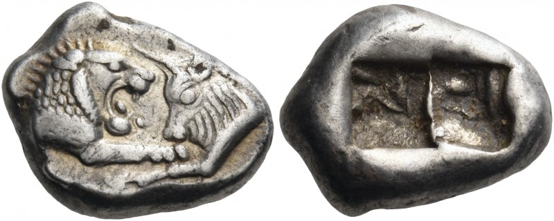 Kings of Lydia 
Kroisos, circa 560-546 BC. 1/3 Stater (Silver, 15x11 mm, 3.60 g...