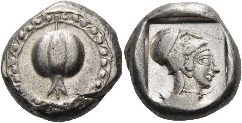 Pamphylia 
Side. Circa 460-430 BC. Stater (Silver, 19.5 mm, 10.85 g, 11 h), c. ...