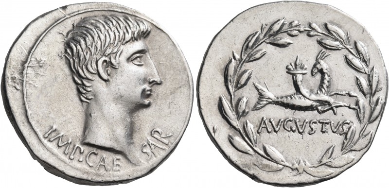 Augustus, 27 BC-AD 14. Cistophorus (Silver, 26 mm, 12.04 g, 12 h), Ephesos, circ...
