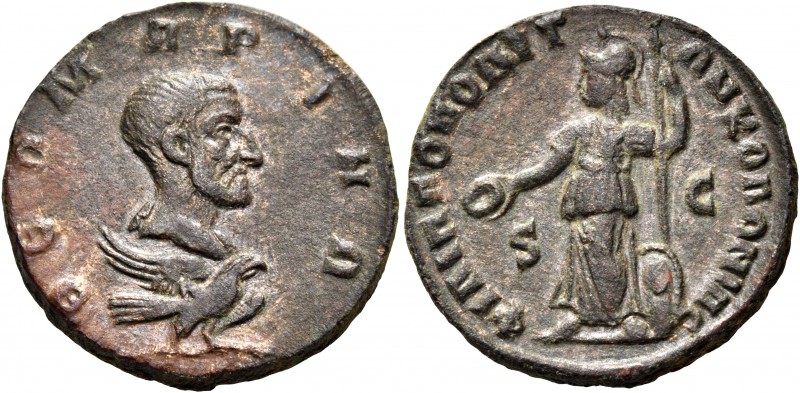 Divus Julius Marinus, father of Philip I, died circa 246/7. Arabia. Philippopoli...
