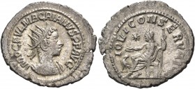 Macrianus, usurper, 260-261. Antoninianus (Billon, 23 mm, 3.23 g, 12 h), Samosata. IMP C FVL MACRIANVS P F AVG Radiate, draped and cuirassed bust of M...