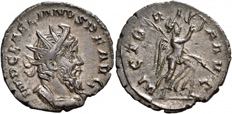Laelianus, Romano-Gallic usurper, 269. Antoninianus (Bronze, 21 mm, 3.23 g, 2 h)...
