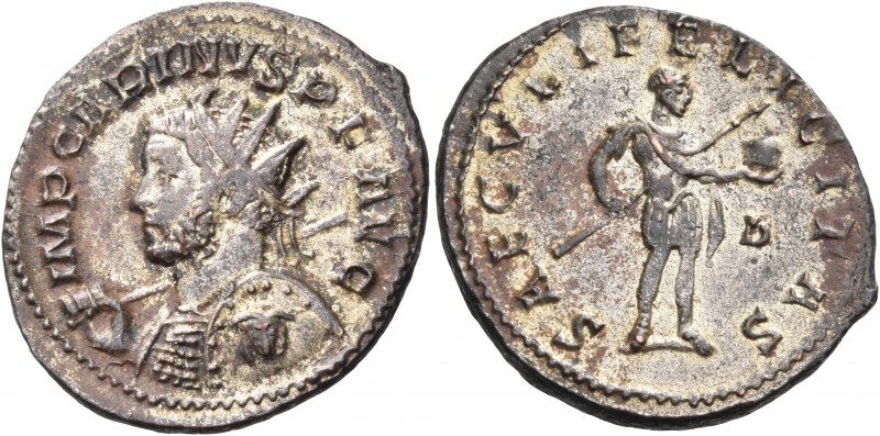 Carinus, 283-285. Antoninianus (Bronze, with traces of silvering, 23 mm, 4.13 g,...