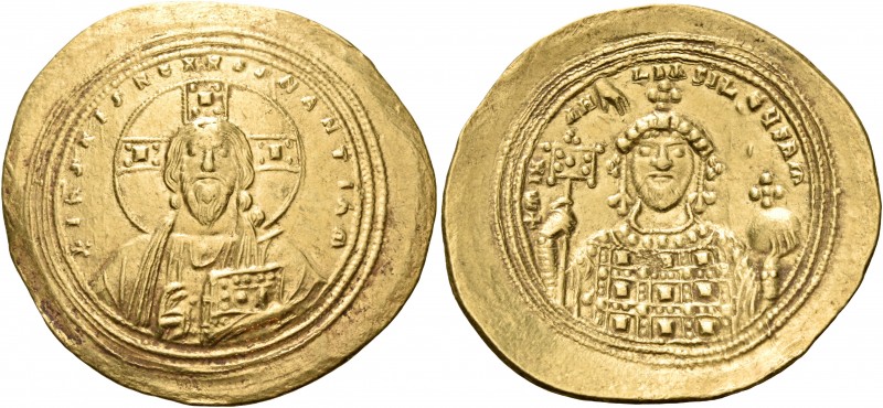 Michael IV the Paphlagonian, 1034-1041. Histamenon (Gold, 29 mm, 4.41 g, 6 h), C...