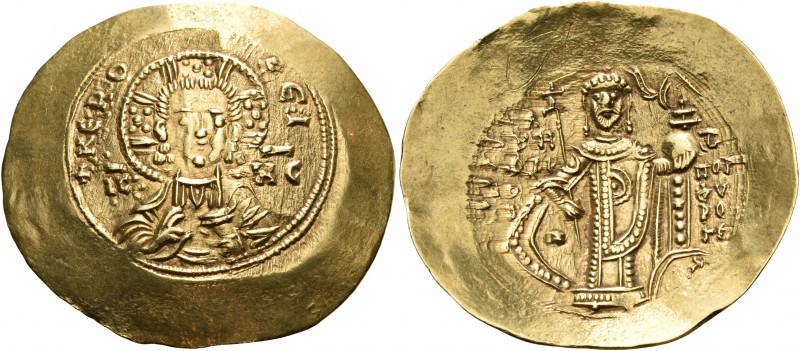 Manuel I Comnenus, 1143-1180. Hyperpyron (Gold, 30 mm, 4.41 g, 6 h), Constantino...