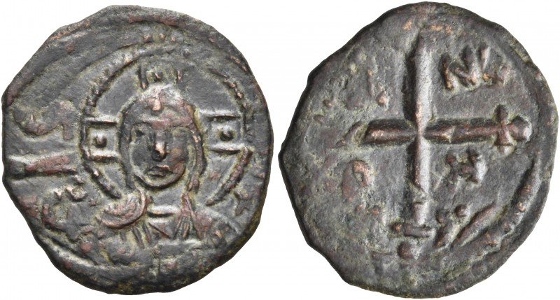 CRUSADER COINS 
Antioch. Tancred, regent, 1101-1112. Follis (Bronze, 20.5 mm, 2...