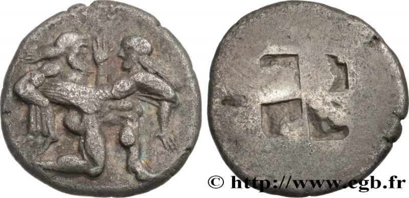 THRACE - THRACIAN ISLANDS - THASOS
Type : Statère 
Date : c. 510-480 AC. 
Mint n...